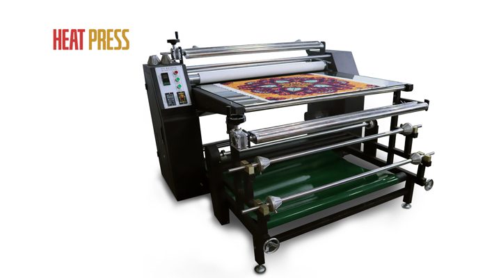 Roller Type Heat Press